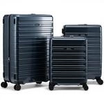 Eminent Voyager Kofferset 3-Teilig, Erweiterbar, Hartschalenkoffer, 4 Rollen, Leicht,