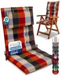Beautissu Premium Hochlehner Auflage Kopfpolster 120x50cm Sun-HL &ndash; 8cm Dick...