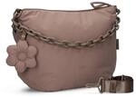 Zwei Damen Puffer Shoppertasche HANNAH HA140 mit Blumen- & Kettenanh&auml;nger, 7...