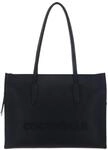Coccinelle Leder Handtasche Myrtha26 Handbag Grained Leather Noir schwarz
