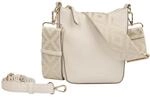 Gabor bags Linda Damen Umh&auml;ngetasche Crossbody Bag Klein Wei&szlig;