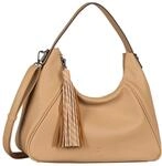TOM TAILOR Denim Abella Damen Umh&auml;ngetasche Schultertasche Mittelgro&szlig; Camel Braun