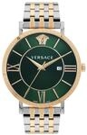 Versace Watch V-Eternal Gent W/Date - VENCA 42MM Bicolor (SS&IP4N) Watch...