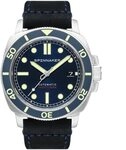 Spinnaker Herren 42mm Hull Diver Automatik Arctic Blue 3-Zeiger-Uhr mit