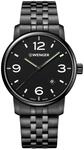 WENGER Herren Armbanduhr Urban Metropolitan &Oslash; 42 mm, Swiss Made, Analog Quarz,