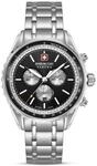 Swiss Military Hanowa SMWGI0000309 Afterburn Chrono Herrenuhr mit Edelstahlband