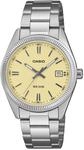 Casio Quarz-Armbanduhr in Unisexgr&ouml;&szlig;e Edelstahl/Vanille UTP-1302PD-9AVEF