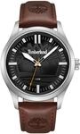 Timberland Herren Analog Quarz Uhr mit Leder Armband TDWGA0029602