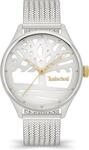 Timberland Damen Armbanduhr Lincolndale in der Farbe Silber mit...