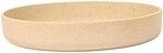 VIVANNO Pflanzschale rund flach Fiberglas 30x5 cm Creme Dekoschale wetterfest...