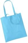 Westford Mill Unisex's WM101SUBL Wm101 Promo Bag for Life-Surf Blue, One Size