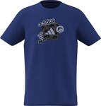adidas Unisex Kids CAMO Graphic T-Shirt JUNIOR, Team royal Blue, 13-14 Years