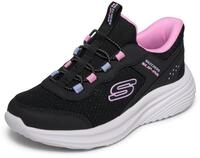 Skechers M&auml;dchen Bounder Pro Slip-InTurnschuhe, Black, 27 EU