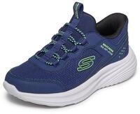 Skechers Jungen Bounder Pro Slip-InTurnschuhe, Navy, 27 EU
