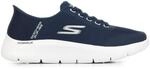 Skechers Herren Slipper Slip-On Go Walk Flex Netro, Blau, 41 EU