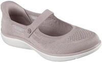 Skechers Mary Jane Damen Flach, Taupe, 37 EU