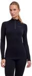 FALKE Damen Baselayer-Shirt Maximum Warm High Zip Neck W L/s Sh Funktionsmaterial
