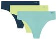 Under Armour Damen Tanga-Slips im 3er-Pack &ndash; Pure Stretch, unsichtbar, nahtlos,