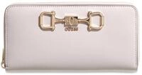 GUESS Geldb&ouml;rse Janie SLG Zip Around Wallet Stone beige