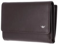 Golden Head Leder Geldb&ouml;rse Polo RFID Protect Damenb&ouml;rse 2829 Dunkelbraun