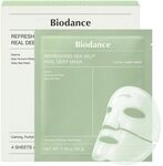 BIODANCE Erfrischende Meerestang Real Deep Mask, Hydrogel-Maske, Beruhigend,...