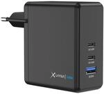 XLayer Powercharger USB-C Schnellladeger&auml;t I 140W PD I GaN Charger I 3-Port I