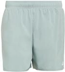 adidas Men's Swim Shorts 5 INCH, Wonder Sage/White, S