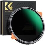 K&F Filtre Nano X CPL+Variable NDX ND4-ND64 62mm