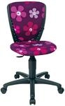 TOPSTAR Kinderdrehstuhl Scool 3 - Motiv Blumen lila