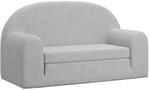 vidaXL Kinder Schlafsofa 2-Sitzer, 2-in-1 Kindersofa mit Schlaffunktion,...