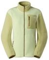 The North Face Damen Yumiori Full Zip Jacke, Lemon Mist/Pear/Cedar, L