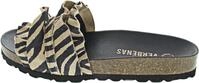 VERBENAS Rocio Serraje Volante Zeb Pantolette Beige