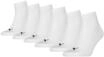 PUMA Unisex Quarter-Socken Damen Herren F&uuml;&szlig;linge 6-er Pack, Farbe:White,...