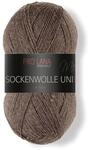 Pro Lana Sockenwolle Uni 4-fach 411 - hellbraun