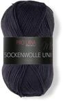 Pro Lana Sockenwolle Uni 4-fach 402 - schwarz