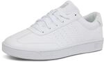 K-Swiss Herren Court Balboa Sneaker, White/Cloud Dancer/Iceberg Green, 47 EU