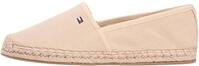 Tommy Hilfiger Damen Espadrilles Flag Canvas mit Logo, Beige (Clayed Pebble), 41