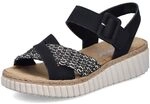 Rieker Damen Keilsandalen 69269, Frauen...