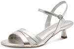 Tamaris Damen Sandalette mit Stilettoabsatz, metallic, 37 EU