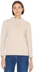 Damen Jacquard Funnel Neck Shirt