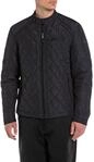 Replay Herren Steppjacke &Uuml;bergangsjacke ohne Kapuze, Deep Blue 498 (Blau), XXL