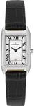 JACQUES LEMANS Damen-Armbanduhr Quarz Torino Rechteckig Schwarz 1-2189.1N