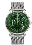 Zeppelin Herrenuhr mit Milanaiseband Serie LZ126 Los Angeles Chronograph Datum