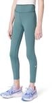 Nike M&auml;dchen Df One Leggings, Mineral Slate/White, M