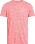 Energetics Herren Telly II SS T-Shirt, Melange/Red Light/Re, XL