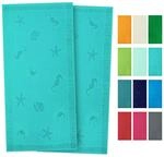 ZOLLNER Strandtuch - hautfreundliches und saugstarkes Handtuch in 100x200 cm -