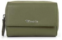 Tamaris Leder Geldb&ouml;rse Amanda Zip Around Wallet Lightkhaki