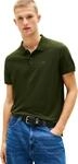 Tommy Jeans Herren Poloshirt Kurzarm Slim Placket Slim Fit, Gr&uuml;n (Kingston Green),