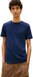 Tommy Jeans Herren 2er Pack T-Shirts Kurzarm Jersey aus Baumwolle, Blau (Dark Night