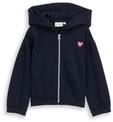 TOM TAILOR M&auml;dchen Kinder Cropped Sweatjacke mit Stickerei